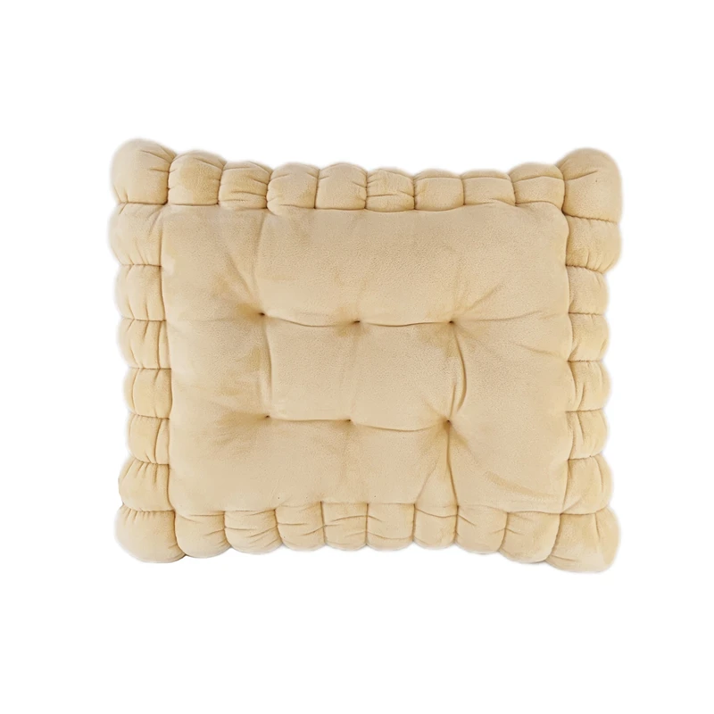 کوسن والا دوخت مدل بیسکوئیتی سایز 50*40 سانتی متر