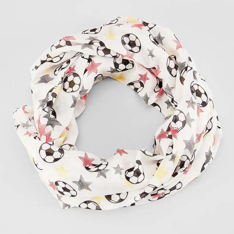 شال زنانه اس.اولیور مدل رینگی فوتبالی کد 39.805.91.4499