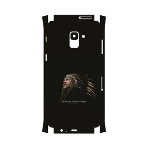 MAHOOT Portrait of an Indian Man-FullSkin Cover Sticker for Samsung Galaxy A8 Plus 2018