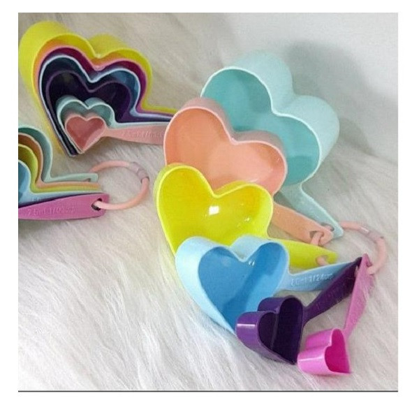 پیمانه اندازه گیری مدل قلب بسته 6 عددی