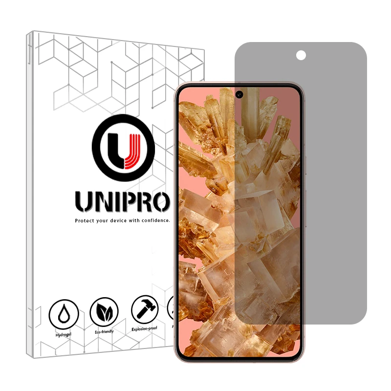 محافظ صفحه نمایش حریم شخصی یونی پرو مدل 4 Star مناسب برای گوشی موبایل گوگل Pixel 8