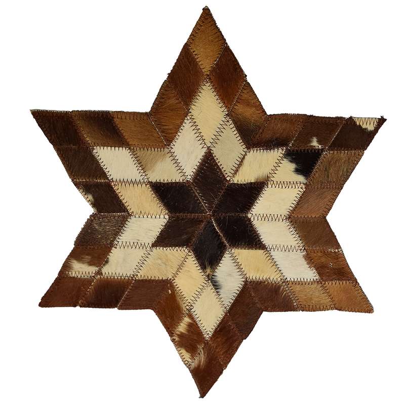 کلاژ فرش چرم و پوست کد 0026