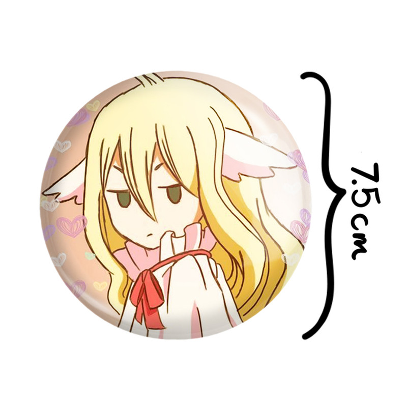 آینه جیبی خندالو مدل اسکارلت انیمه فری تیل Fairy Tail  کد 16517