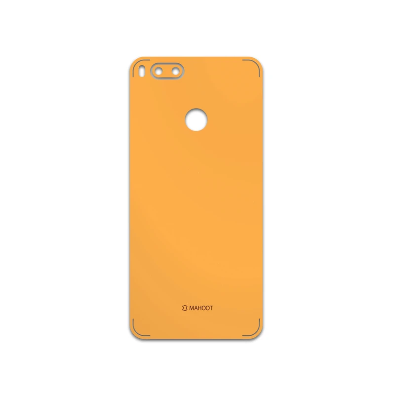 برچسب پوششی ماهوت مدل Matte-Orange مناسب برای گوشی موبایل شیائومی Mi 5X