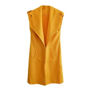 پالتو زنانه مدل P001  رنگ زرد