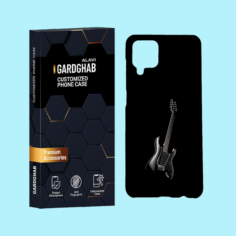 کاور گارد قاب علوی مدل ساز و موزیک مناسب برای گوشی موبایل سامسونگ Galaxy A12