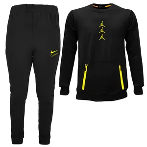 ست سویشرت و شلوار مردانه مدل 04009137 رنگ مشکی