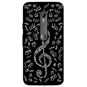 Megafone Musical Note 1370 Cover For Motorola Moto G3