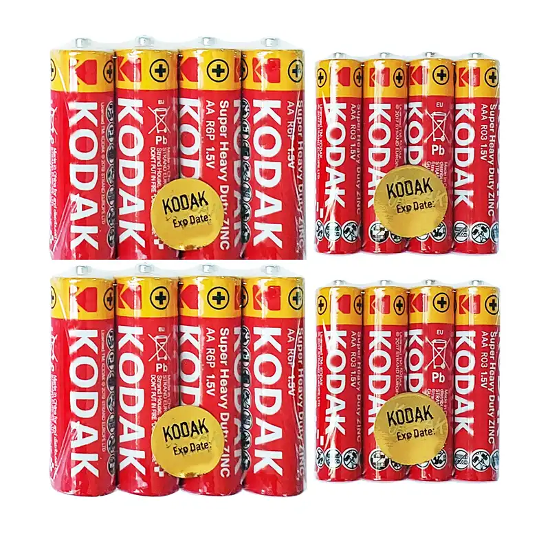 باتری قلمی و نیم قلمی کداک مدل Super-Heavy-Duty بسته 16 عددی