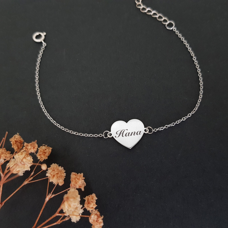 دستبند نقره زنانه ترمه ۱ مدل حنا کد DN 4050