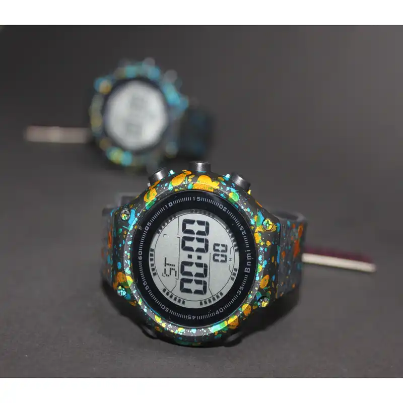 ست ساعت مچی دیجیتال زنانه و مردانه مدل bnmi-zrd