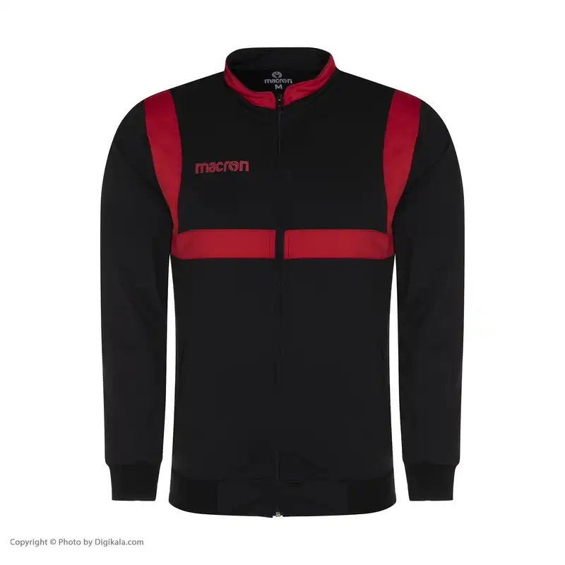 سویشرت ورزشی مردانه مکرون مدل پرو رنگ مشکی