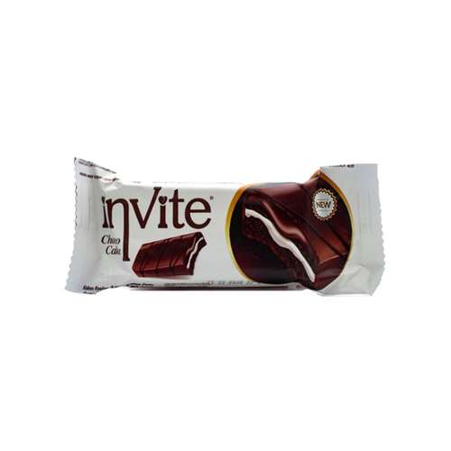 کیک شکلاتی کرم دار اینوایت - 20 گرم