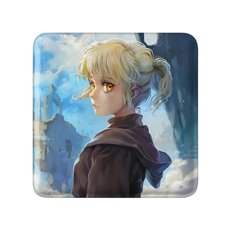 پیکسل خندالو طرح راچل انیمه برج خدا مدل مربعی کد 34944