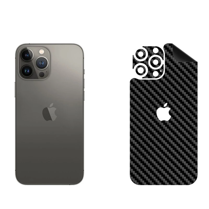 برچسب پوششی بستور مدل BT-Fiber طرح فیبر کربن مناسب برای گوشی موبایل اپل iPhone 13 Pro Max