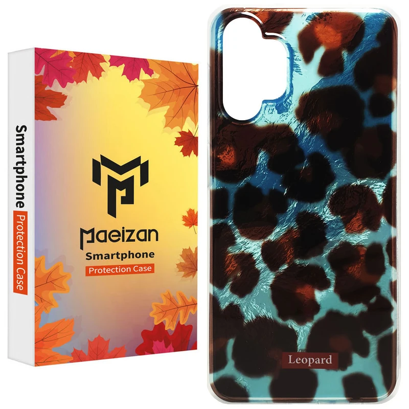 کاور پاییزان مدل Aqua طرح پلنگی مناسب برای گوشی موبایل سامسونگ Galaxy A13 / A23 / A32 5G