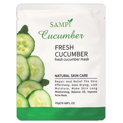 ماسک صورت سمپی مدل خیار وزن 25 گرم