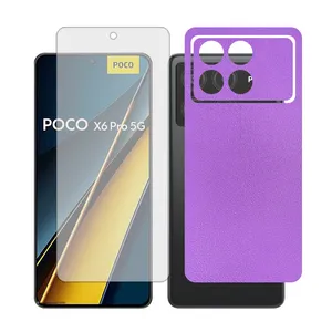 Glass Together model transparent Screen Protector Suitable for Xiaomi Poco X6 Pro Mobile Phone with Back cover sticker