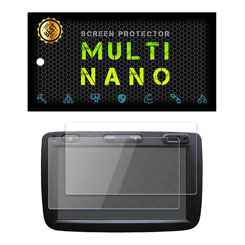 محافظ صفحه نمایش خودرو مولتی نانو مدل X-S2N مناسب برای مانیتور رنو کپچر بسته دو عددی