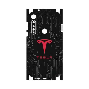 MAHOOT TESLA-Motors-FullSkin Cover Sticker for Motorola One Vision Plus