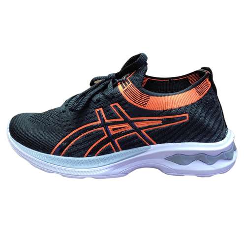 کفش پیاده روی زنانه مدل اسپرت جورابی کشباف کد AIX  رنگ مشکی