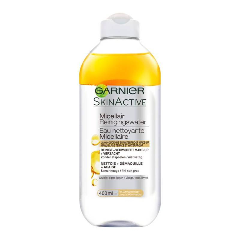 محلول پاک کننده آرایش صورت گارنیه مدل Argan حجم 400 میلی لیتر