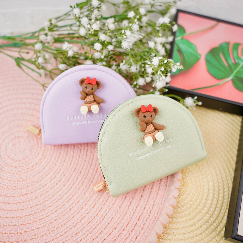 جاکارتی زنانه مدل نیم گرد خرس کوچولو کد JK138-1610