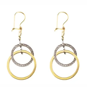 گوشواره طلا 18 عیار کد EA122