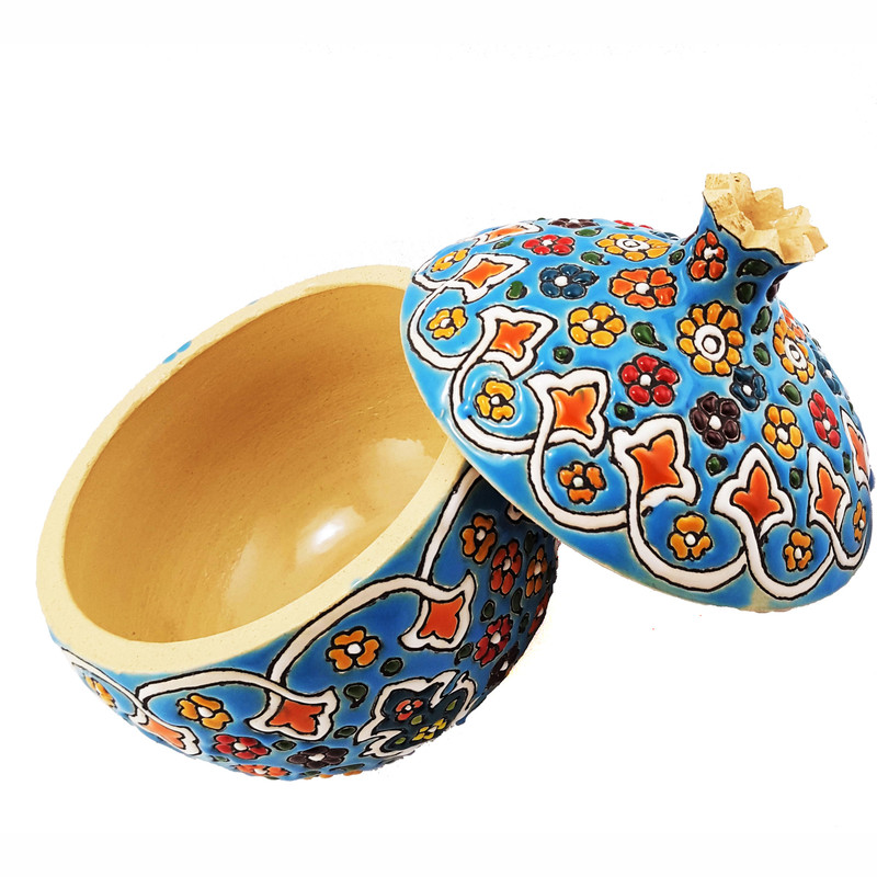 قندان میناکاری سفالی کدz02