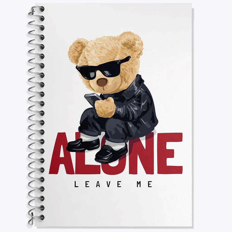 دفتر لغت 50 برگ خندالو مدل تدی Teddy کد 26185