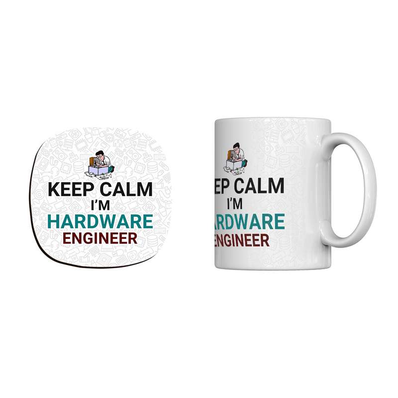 ماگ ترمه طراحان ایده مدل hardware engineer کد cfp1266 به همراه زیرلیوانی