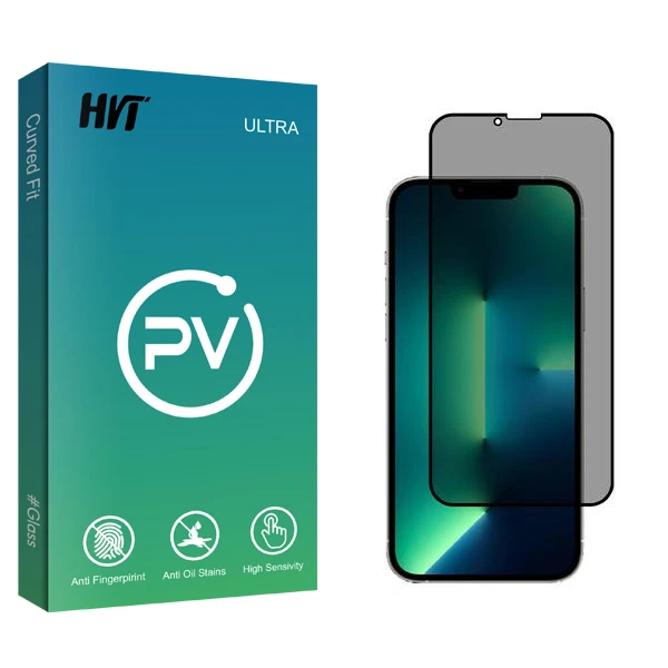 محافظ صفحه نمایش حریم شخصی اچ وی تی مدل PV2 مناسب برای گوشی موبایل اپل iPhone 13 Pro Max