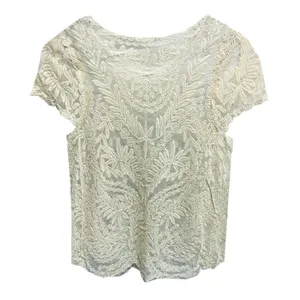 بلوز آستین کوتاه زنانه مدل مجلسی 650