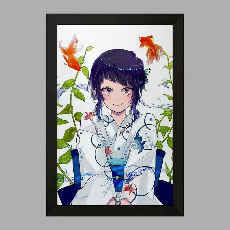 تابلو خندالو مدل کیوکا جیرو انیمه آکادمی قهرمان من  کد 11577