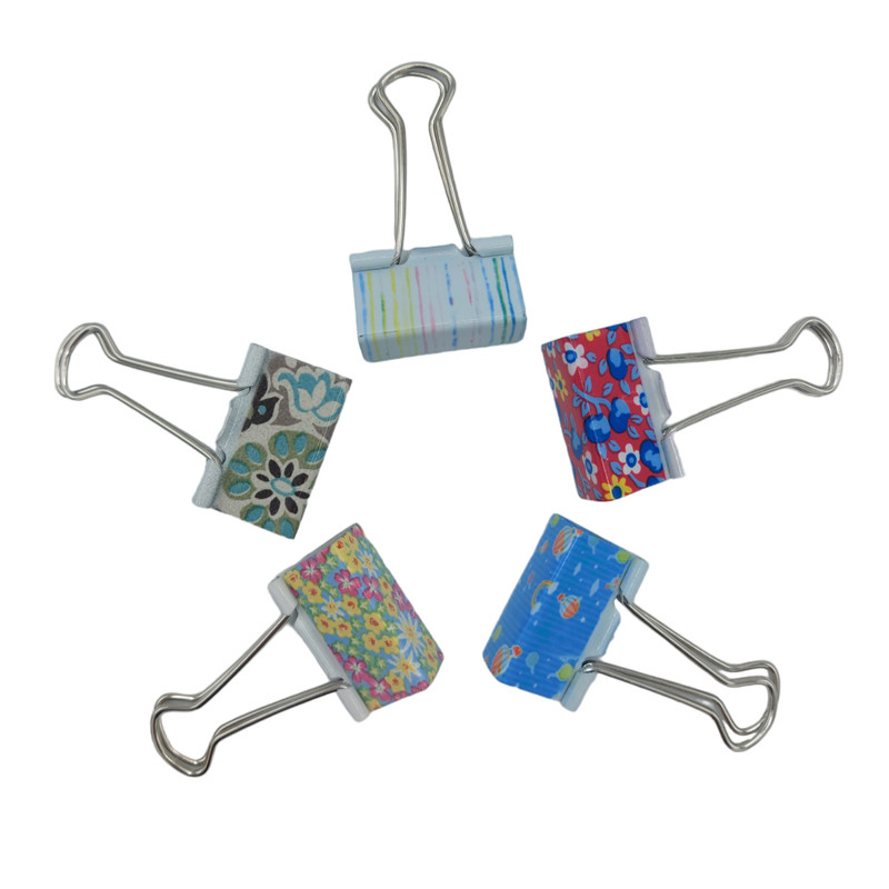 گیره کاغذ مدل طرحدار بسته 24 عددی