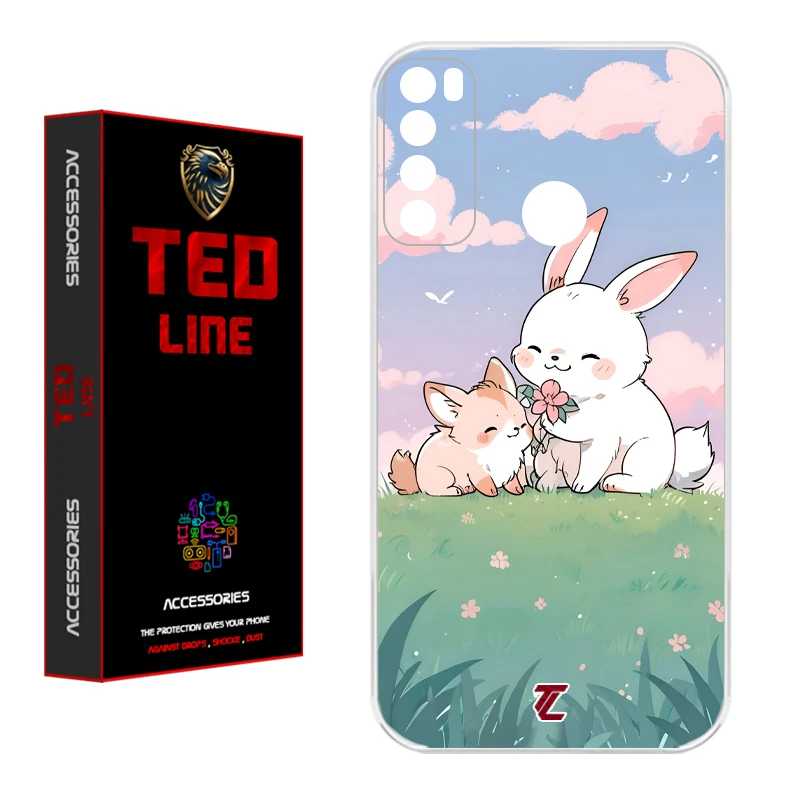 کاور تدلاین طرح خرگوش کد 1184 مناسب برای گوشی موبایل شیائومی Redmi Note 8