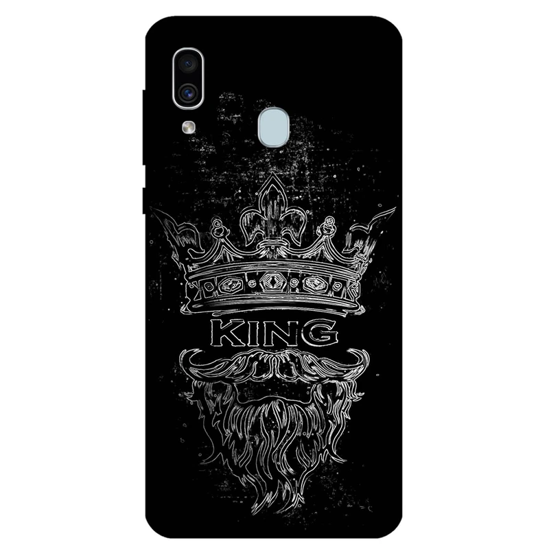 کاور مگافون طرح پادشاه مدل 1896 مناسب برای گوشی موبایل سامسونگ Galaxy M20          