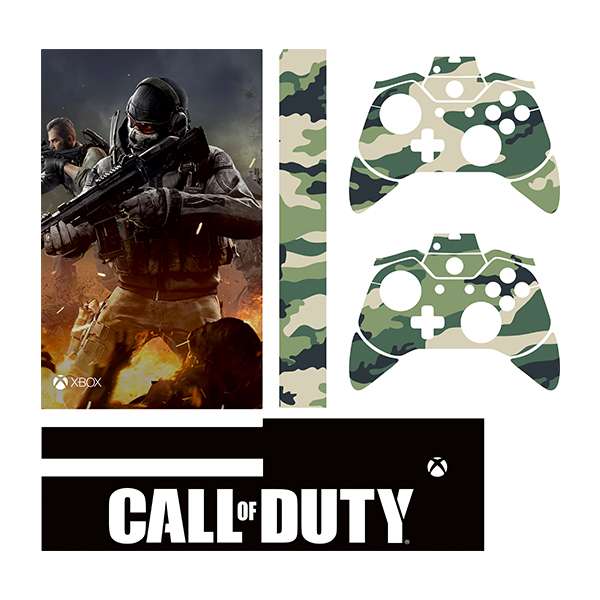برچسب ایکس باکس one توییجین وموییجین مدل Call of Duty 18 مجموعه 5 عددی