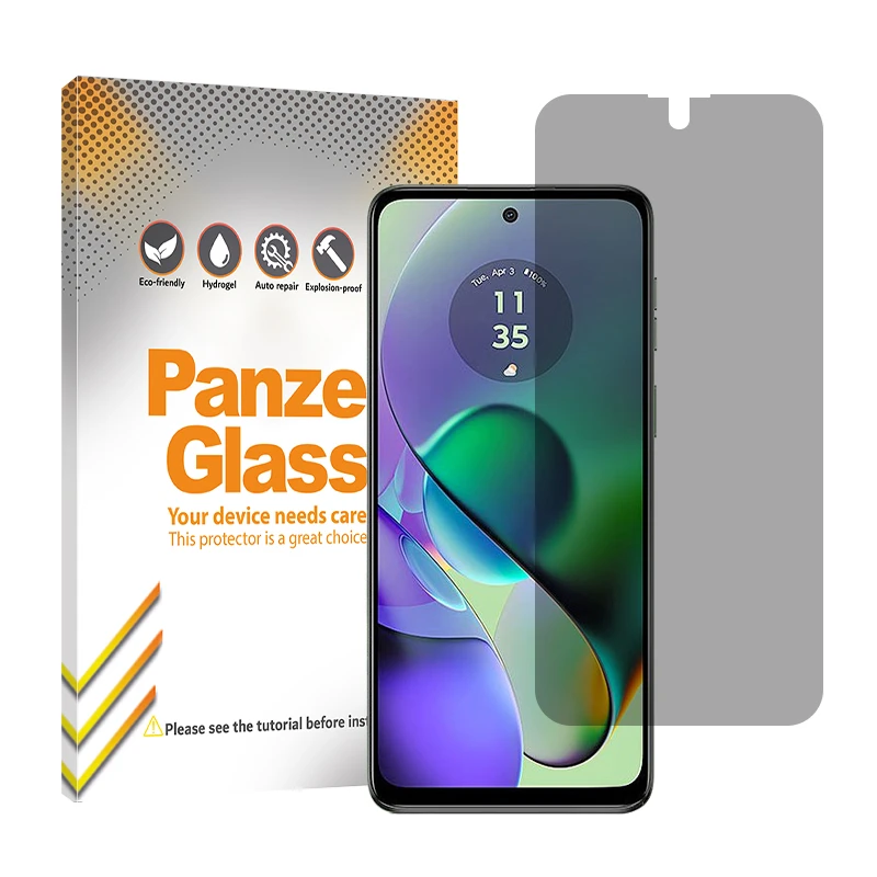 محافظ صفحه نمایش حریم شخصی پنزر گلس مدل Resistant مناسب برای گوشی موبایل موتورولا Moto G54