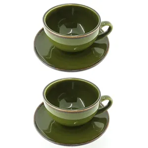 ست فنجان و نعلبکی 4 پارچه مدل Latte S22