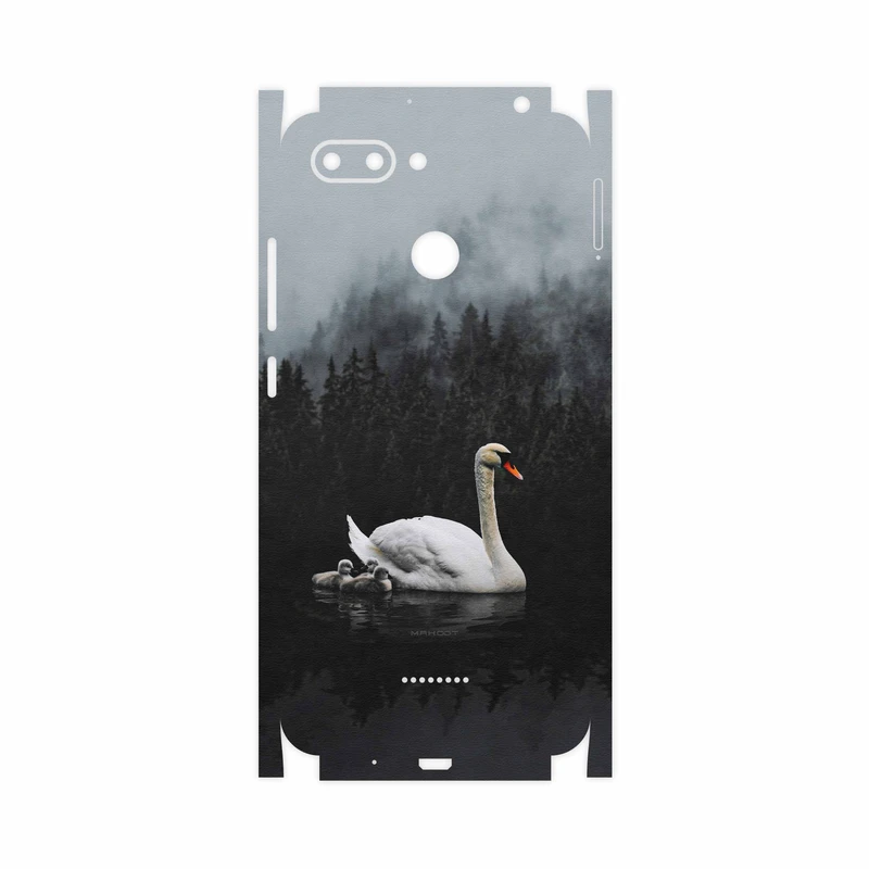 برچسب پوششی ماهوت مدل Swan Lake-FullSkin مناسب برای گوشی موبایل شیائومی Redmi 6