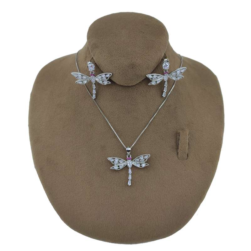 نیم ست نقره زنانه مدل 0161