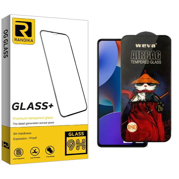 محافظ صفحه نمایش راندیکا مدل RK Airbag مناسب برای گوشی موبایل شیائومی Redmi Note 12 Pro Plus 5G