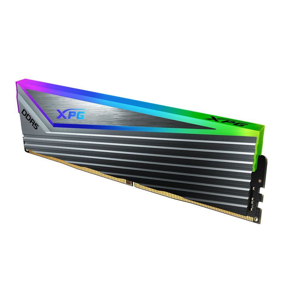 رم کامپیوتر DDR5 دو کاناله 6000 مگاهرتز CL40 ای دیتا ایکس پی جی مدل XPG CASTER RGB DRAM MODULE ظرفیت 32 گیگابایت