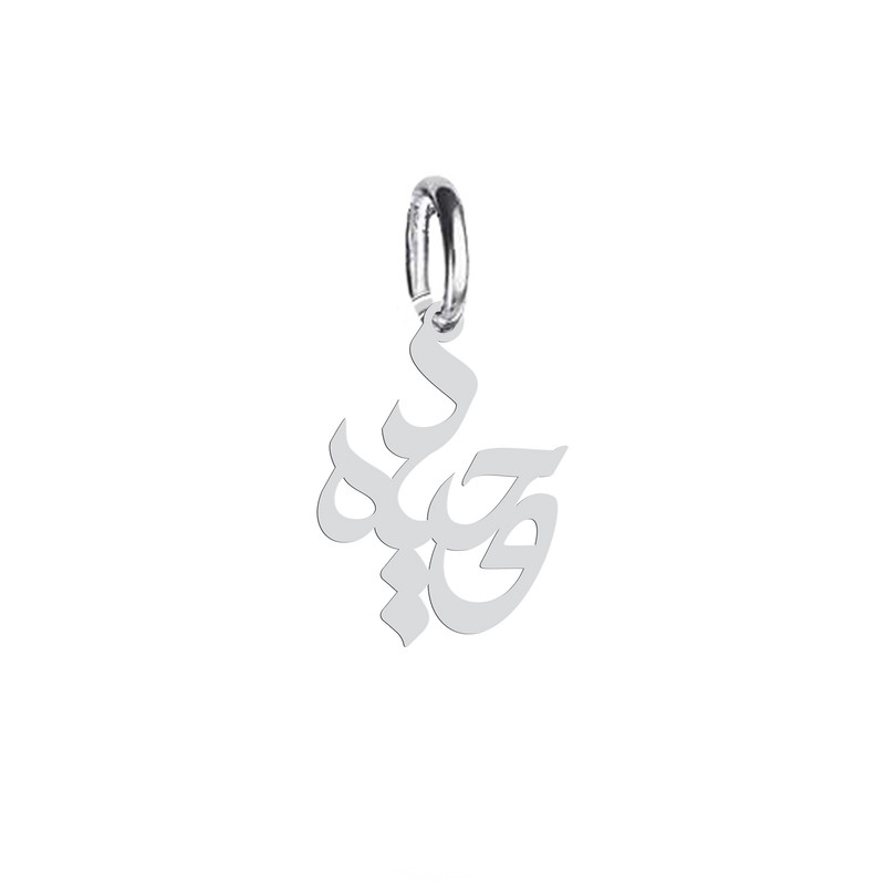 آویز گردنبند نقره هایکا طرح وحیده مدل n.ha 466