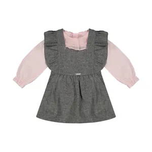 ست بلوز و سارافون نوزادی دخترانه فیورلا کد 20517