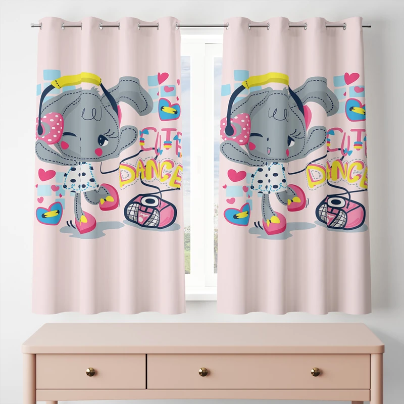 پرده مدل مخمل پانچی کد 8006 سایز 200x140 سانتی متر