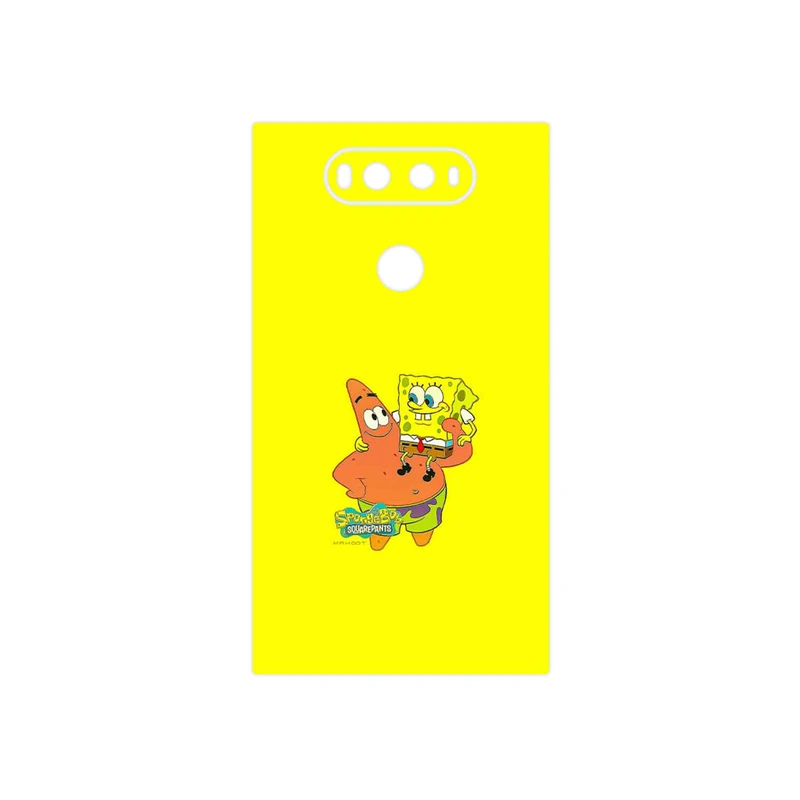 برچسب پوششی ماهوت مدل SpongeBob SquarePants مناسب برای گوشی موبایل ال جی V20