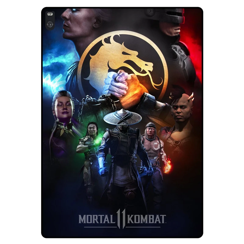 کاور مگافون طرح مورتال کامبت مدل 8248 مناسب برای تبلت لنوو Tab 4 10 Plus / X704L / TB-X704F