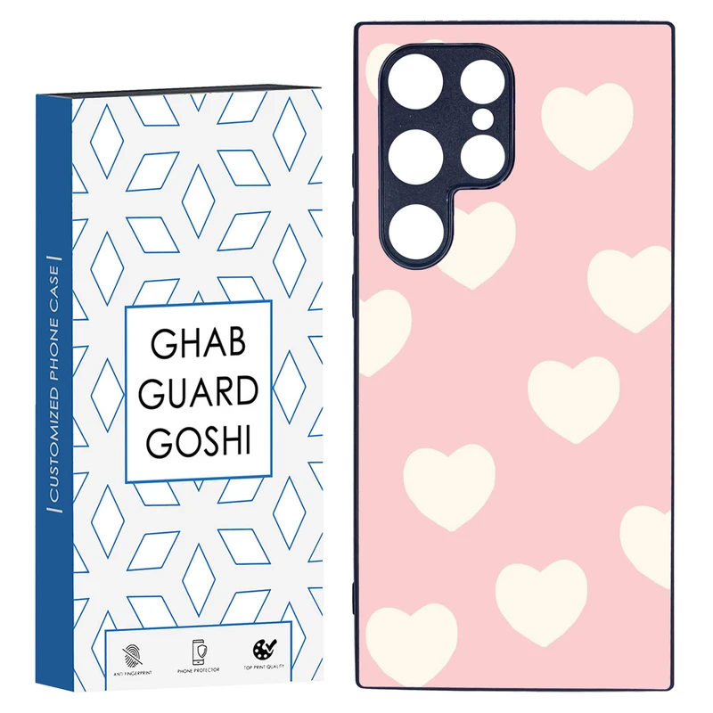 کاور قاب گارد گوشی طرح قلب کد TPU-044 مناسب برای گوشی موبایل سامسونگ Galaxy S24 ULTRA